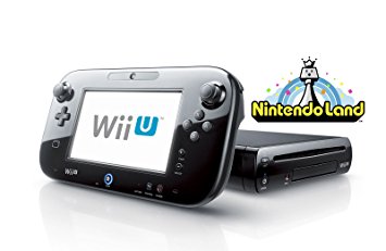 2017 Newest Nintendo Wii U Deluxe set 32GB with Nintendo Land-Black (Certified Refurbished)