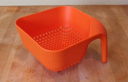 Joseph Joseph Square Colander, Medium, Orange