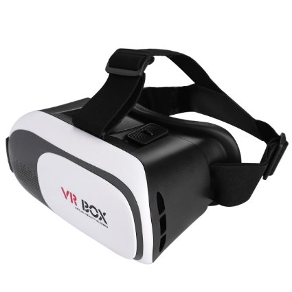 IWAWA 3D VR Glasses Virtual Reality Headset Black Glasses Cardboard