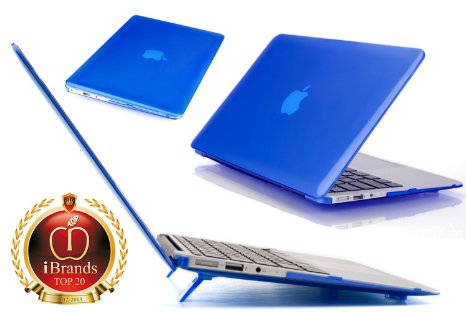 iPearl mCover Hard Shell Cover Case For 11.6-inch Apple MacBook Air A1370 & A1465 - BLUE