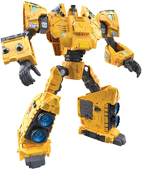 Transformers Toys Generations War for Cybertron: Kingdom Titan WFC-K30 Autobot Ark Action Figure - Kids Ages 15 and Up, 19-inch