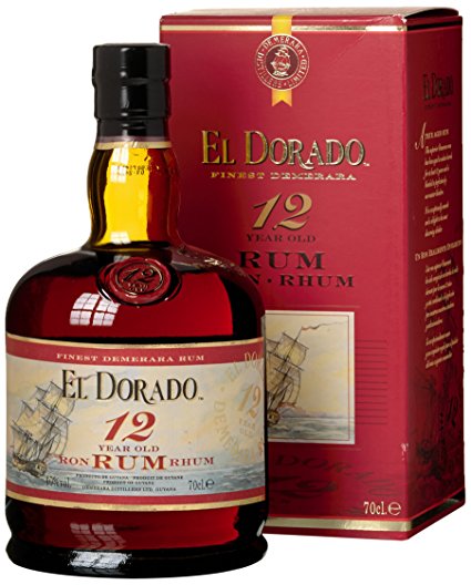 El Dorado 12 Year Old Gold Rum, 70 cl