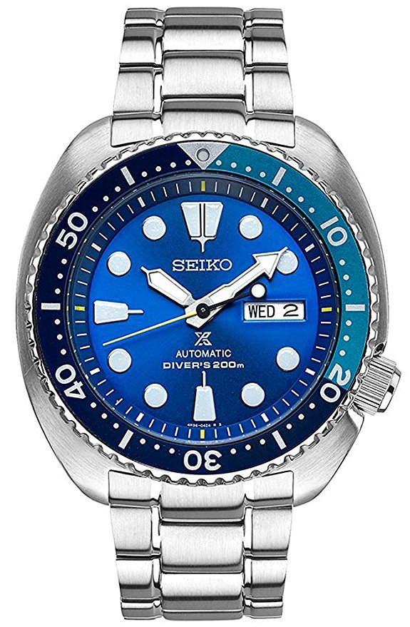 New Seiko SRPB11 Automatic Blue Lagoon Turtle Limited Edition Divers Men's Watch