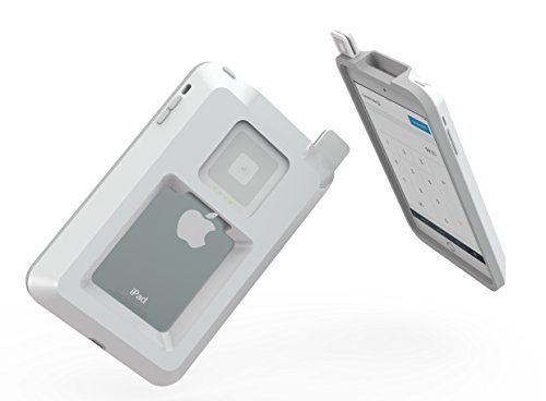 L7 Case for iPad Mini 4/5 and Square Credit Card Reader - White