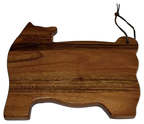 Mountain Woods FBCAT Acacia Cat Board, 10.2 X 8.8 X 0.5