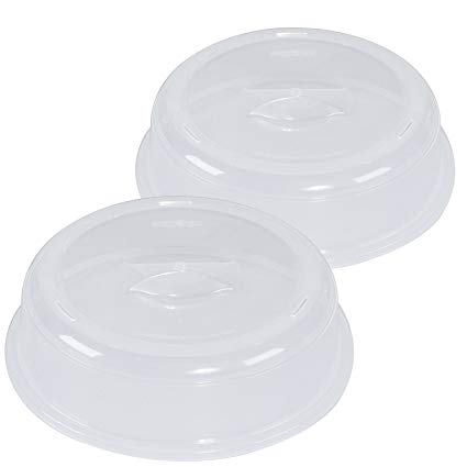 Nordic Ware 10" Splatter Covers, 2 Pack, Clear