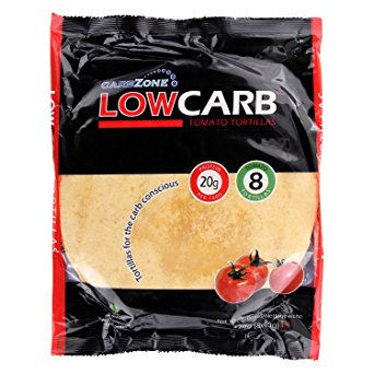 Low Carb Tortilla Tomato 320 Gram (Pack of 2) - CarbZone