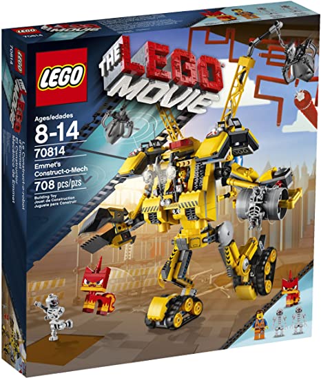 LEGO Movie 70814 Emmet's Construct-o-Mech Building Set(Discontinued by Manufacturer)