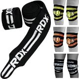 RDX Knee Wraps Weight Lifting Bandage Straps Guard Powerlifting Pads Sleeves Gym