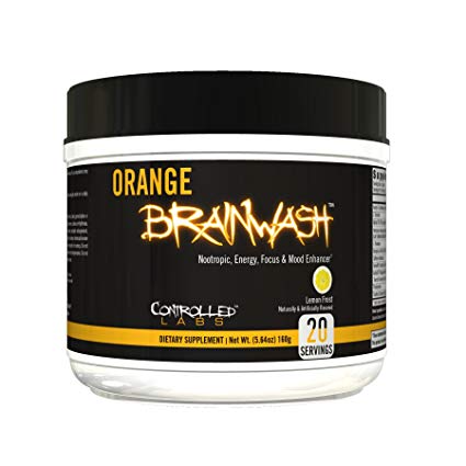Controlled Labs, Orange BrainWash, 20 Serv (Lemon Frost)