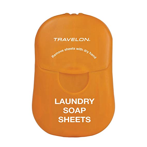 Travelon Laundry Soap Toiletry Sheets, 50-Count