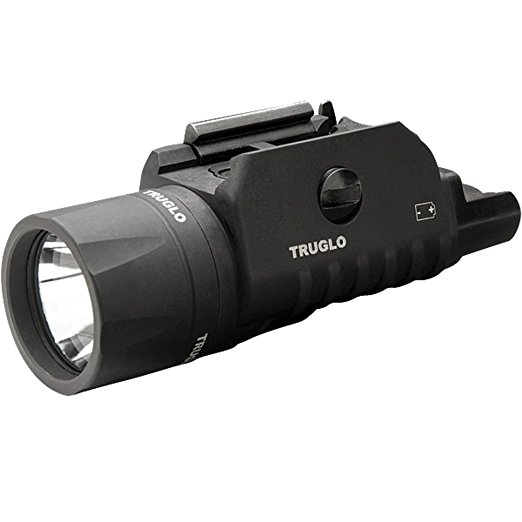 TRUGLO TG7650R Tru-Point Red Laser/Light Combo, Black