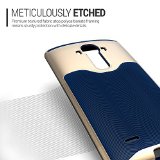 LG G4 case Caseology Wavelength Series Navy Blue Textured Pattern Grip Cover Shock Proof LG G4 case