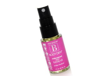 Body Boudoir Body Dew Pheromone After Bath Silky Oil Oh [Make Me Blush] Soy Based Scented Skin Moisturizing and Healing Spray Ultra Smooth and Slick to the Touch - Size 1 Oz