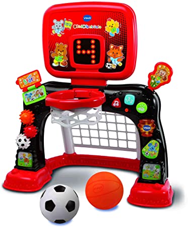 VTech 156363 2 in 1 Sports Centre, Red/Black