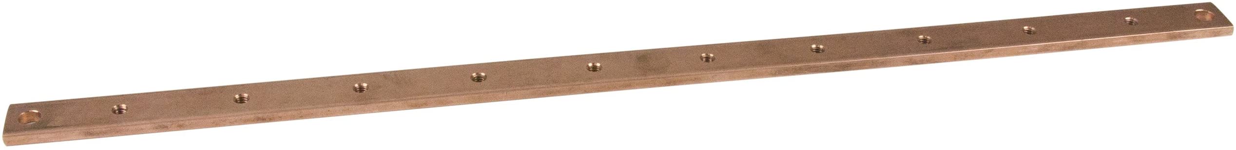 StarTech.com Grounding Bar for Server Racks - 1U or 10U Copper Ground Strip - Rack grounding bar - 10U - GNDBAR1U Brown