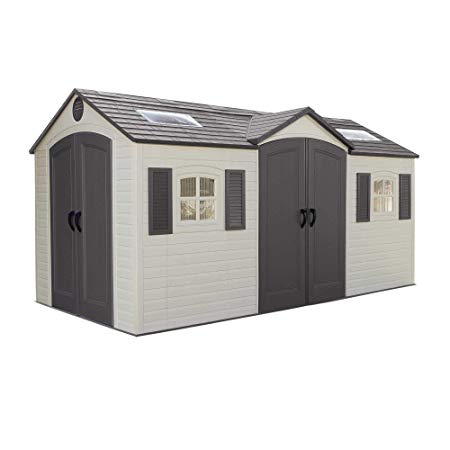 Lifetime 60079 15x8 Dual Entry Shed