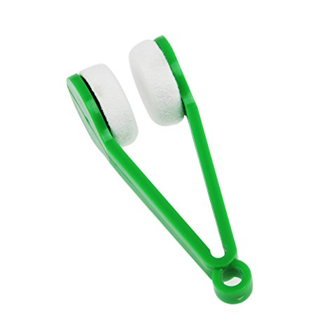 Tinksky Magic Mini Glasses Sunglasses Eyeglasses Microfiber Spectacles Cleaner Soft Brush Cleaning Tool (Random Color)