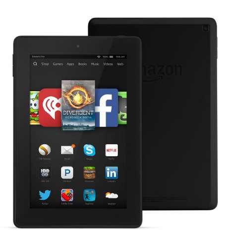 Certified Refurbished Fire HD 7 Tablet, 7" HD Display, Wi-Fi, 8 GB - Includes Special Offers, Black (Previous Generation - 7th)