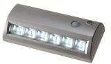 Fulcrum 20032-301 6 LED Motion Sensor Weatherproof Light