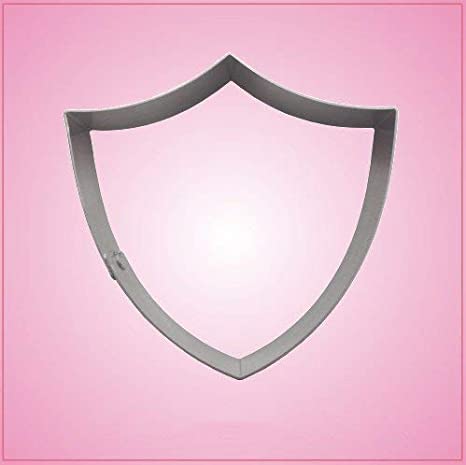 3 Point Shield Cookie Cutter 3 Inch