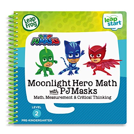 LeapFrog LeapStart 3D Moonlight Hero Math with PJ Masks Book