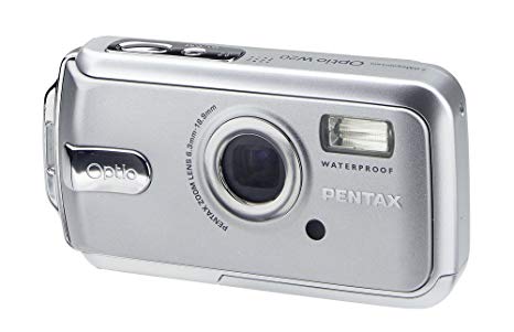 Pentax Optio W20 7MP Waterproof Digital Camera with 3x Optical Zoom