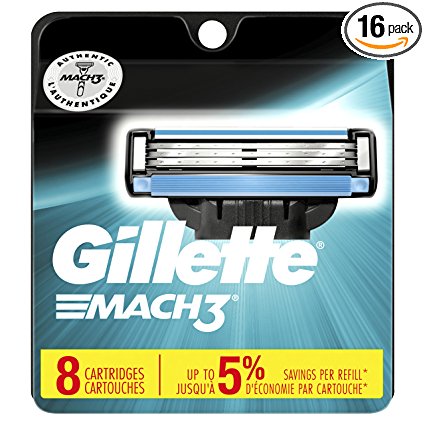 Gillette Mach3 Men’s Razor Blades - 8 Refills (Packaging May Vary)