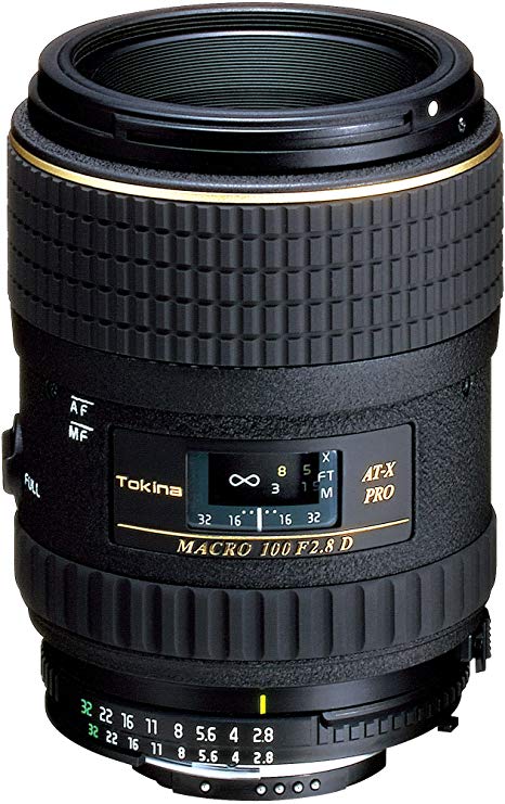 Tokina at-X M 100mm F/2.8 Prime Lens for Nikon DSLR Camera