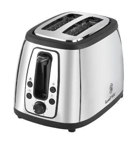 Russell Hobbs TR9198S 2 Slice Toaster, Stainless Steel