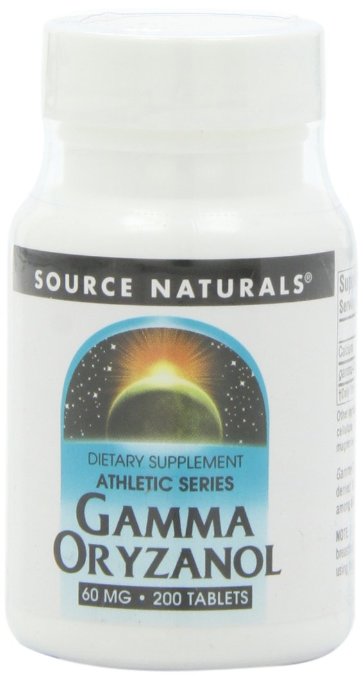 Source Naturals Gamma Oryzanol 60 Mg, 200 Tablets