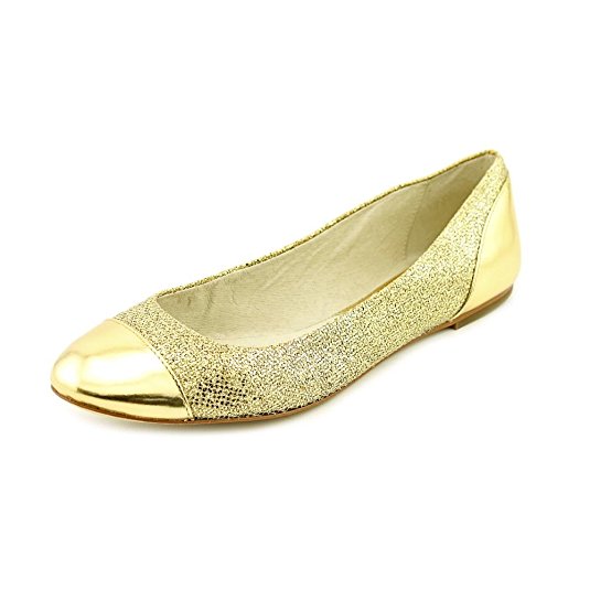 Michael Michael Kors Shala Ballet Women US 9.5 Gold Flats