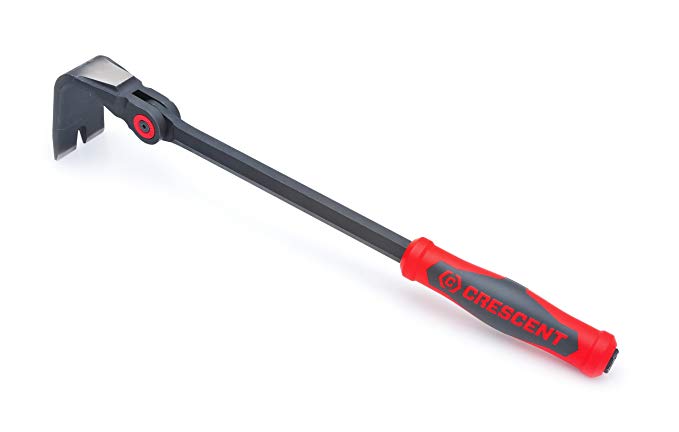 Crescent Tools DB18X Crescent DB18 x 18" Indexing Flat Pry bar, Red/Bla