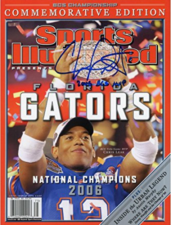 Chris Leak Florida Gators Autographed January 7, 2007 Sports Illustrated with 2006 BCS MVP Inscription - Fanatics Authentic Certified