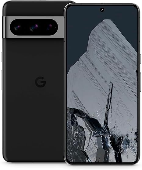 Google Pixel 8 Pro – Unlocked Android Smartphone with telephoto lens, 24-hour battery and Super Actua display – Obsidian, 128GB