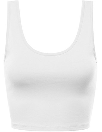 Fifth Parallel Threads FPT Womens Basic Crop Tank Top