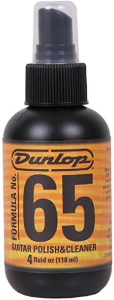 Dunlop Formula 65 Guitar Polish and Cleaner, 4 Fluid Ounces