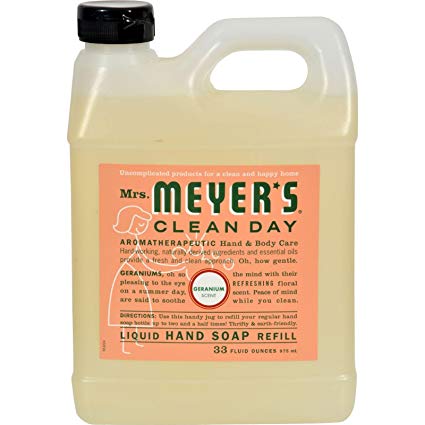 Mrs. Meyer'S Hand Soap Liq Refl Geranm 33 Fz