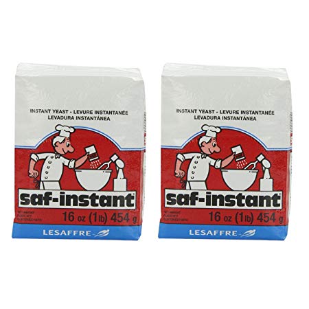 Saf Instant Yeast, 1 Pound Pouch (2-Pack)