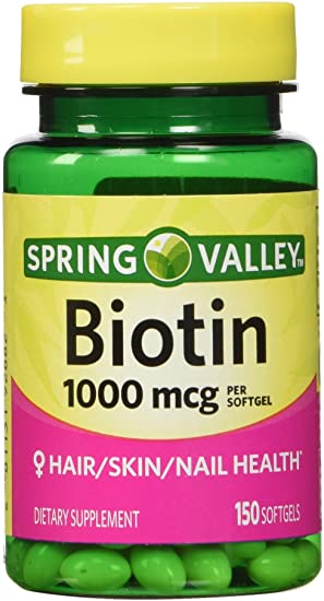 Spring Valley - Biotin 1000 mcg, 150 Tablets