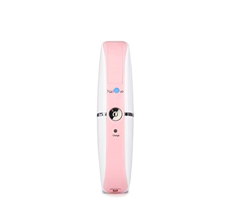 Nailove NL6311 Automatic Nail Clipper Ceramic Blades Safety Use No Noise Colorful for Girls (pink)