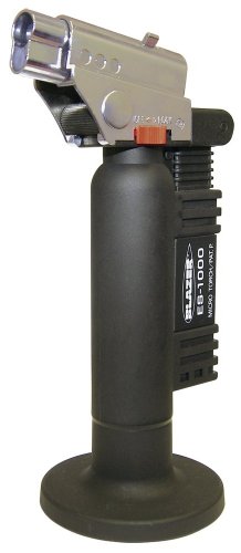 Blazer ES1000CR Spitfire Refillable Butane Torch, Black