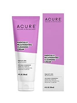 Acure Organics, Facial Cleansing Creme, Argan Oil   Mint, 4 fl oz (118 ml)