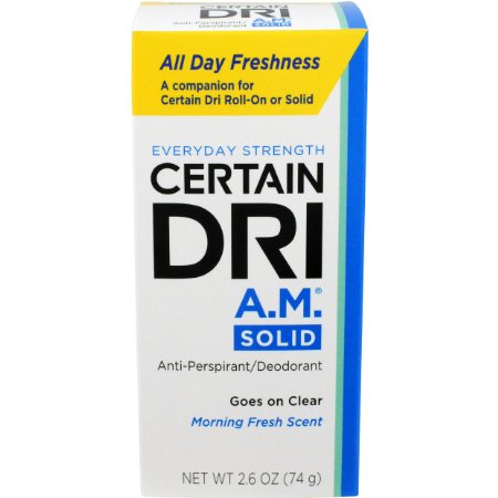 DSE Certain DRI AM Antiperspirants, 2.6 Ounce