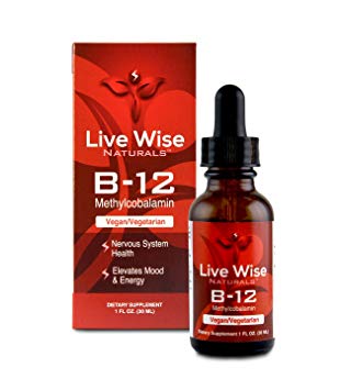 Live Wise Naturals Vitamin B12 Liquid Drops,30 Ml