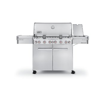 Weber Summit 7370001 S-670 Stainless-Steel 769-Square-Inch 60,800-BTU Liquid-Propane Gas Grill