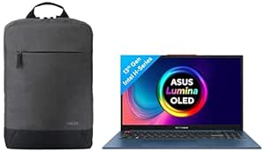 ASUS Vivobook S 15 OLED, Intel Core I9-13900H 13Th Gen, 15.6" (39.62 Cm) 3K OLED, (16 Gb Ram/1Tb Ssd), S5504Va-Ma951Ws Bp1504 Windows 11 Home Laptop Bag (Grey)