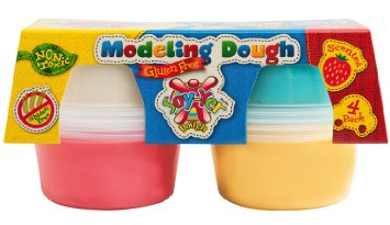 Soy-Yer Dough Gluten Free Modeling Dough, 4 Pack
