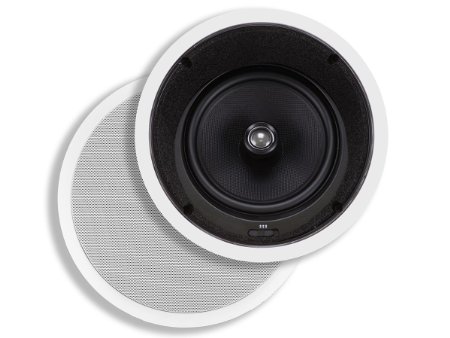 Monoprice 8 Inch Kevlar In-Ceiling Speakers Pair