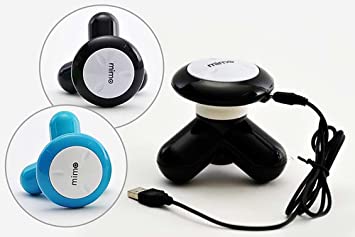 LUMONY USB Electric Mimo Mini Vibration Full Body Massager (Colour May Vary)